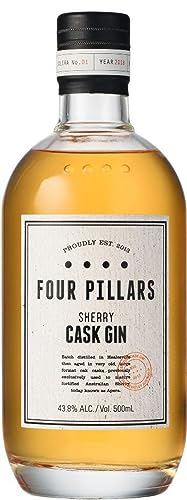 Four Pillars Sherry Cask Gin 0,5L (43,8% Vol.) von FOUR PILLARS