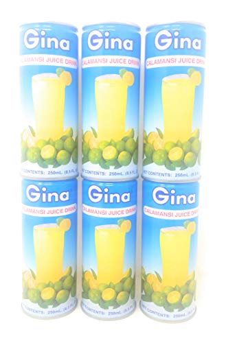Gina Calamansi Saftgetränk, 250 ml, 6 Stück Gina Calamansi Saftgetränk, 250 ml, 6 Stück von FOXCUP