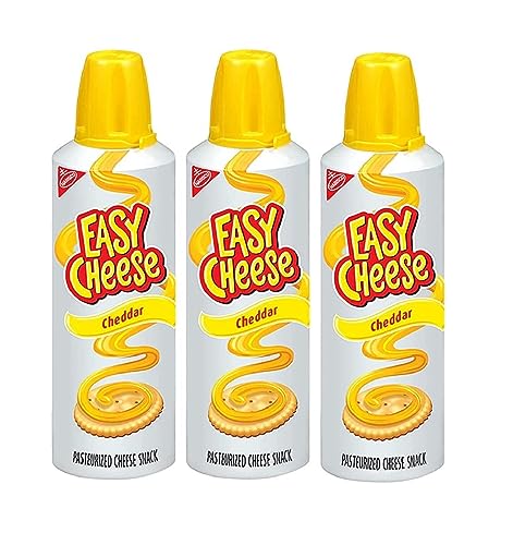 3 KRAFT EASY CHEESE CHEDDAR IN CAN 8oz 3 KRAFT EASY CHEESE CHEDDAR IN CAN 8oz von FQQF