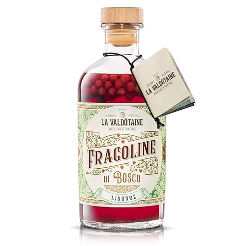 La Valdotaine Liquore alle Fragoline di Bosco 0,7 Liter 25% Vol. von FRANCOLI