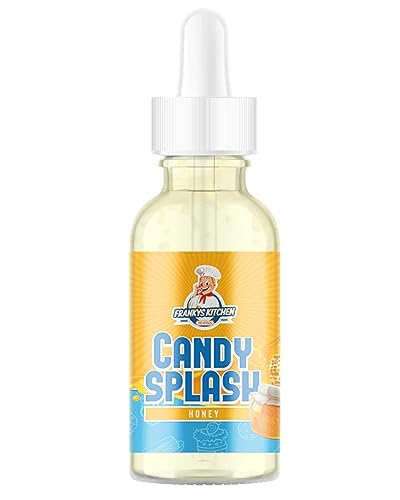FRANKYS BAKERY Candy Splash Flavour Drops 50ml (Honig) – Kalorienfreie Geschmackstropfen mit köstlichem Aroma – Aromatisierte Flavor Drops von FRANKYS BAKERY