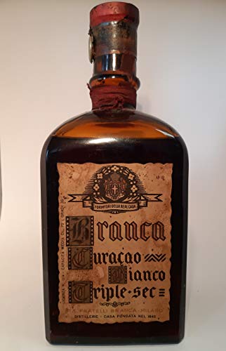 Fratelli Branca Curacao Bianco Triple sec Italy 1930s 55% 720ml von Fratelli Branca