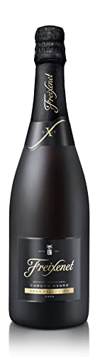 Freixenet Cava Córdon Negro Brut (1 x 0,75 l) - Edler, spanischer Qualitätsschaumwein, fruchtig und herb mit zarten Hefe- und Honigaromen, Traditionelle Flaschengärung von FREIXENET