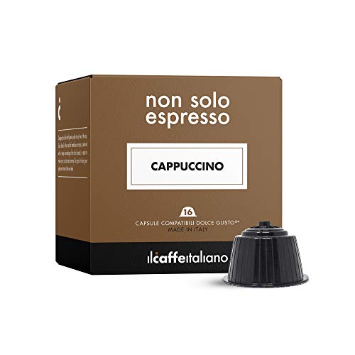Il Caffè Italiano Kaffeekapseln Kompatibel Dolce Gusto Cappuccino 48 Stk | Kompatibel Dolce Gusto Kaffeekapseln Einem Einzigartigen Cremigen Geschmack | Kompatibel Nescafe Dolce Gusto Kapseln | Frhome von FRHOME