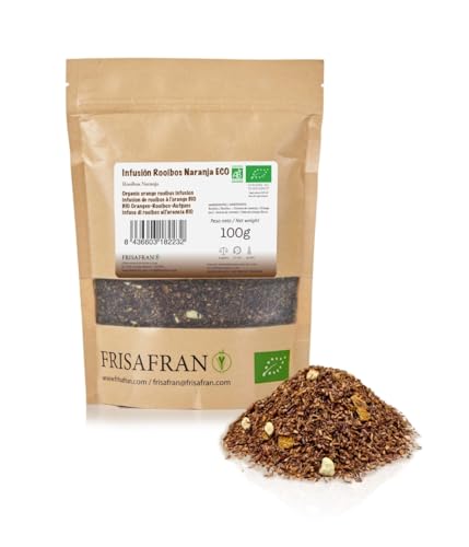 FRISAFRAN - Bio-Rooibos-Infusion in Pyramiden, entspannend, verdaulich, 30 Stück von FRISAFRAN