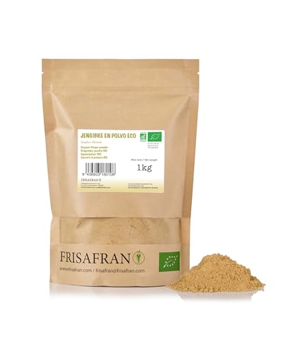 FRISAFRAN - Ingwer, Ingwerpulver, Ingwerwurzel gemahlen - 1Kg von FRISAFRAN