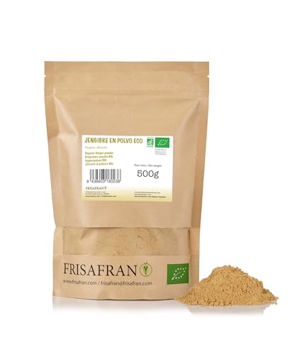 FRISAFRAN - Ingwer, Ingwerpulver, Ingwerwurzel gemahlen - 500Gr von FRISAFRAN