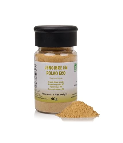 FRISAFRAN | Ingwer Gemahlen BIO | Ingwerpulver | 40g | Ingwerpulver naturrein | Ohne Zusätze | vegan | Getrockneter Ingwer | Ingwer Bio Pulver | Ingwer Gewürz | Ingwer Gemahlen | Gemahlener Ingwer FRISAFRAN | Ingwer Gemahlen BIO | Ingwerpulver | 40g | Ingwerpulver naturrein | Ohne Zusätze | vegan | Getrockneter Ingwer | Ingwer Bio Pulver | Ingwer Gewürz | Ingwer Gemahlen | Gemahlener Ingwer von FRISAFRAN