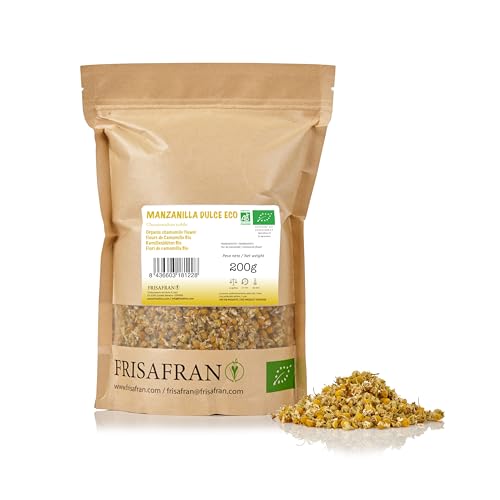 FRISAFRAN - Kamillen blütentee aus biologischem Anbau - 200Gr von FRISAFRAN