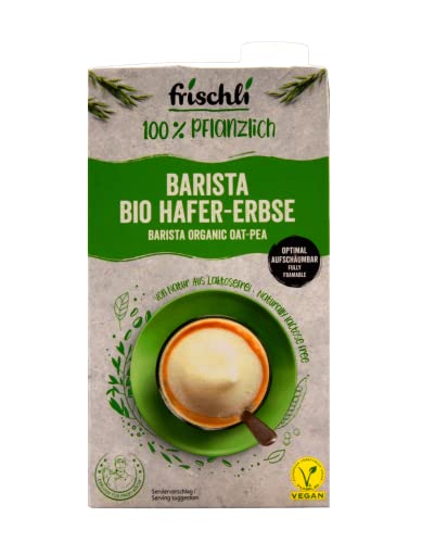 frischli Barista Bio Hafer-Erbsen Drink, 12er Pack (12 x 1 l) von FRISCHLI