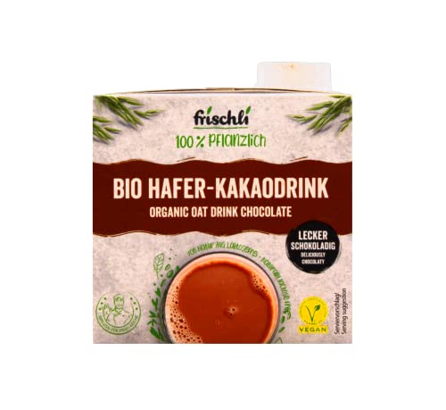 frischli Bio Hafer-Kakaodrink, 12er Pack (12 x 500ml) von FRISCHLI