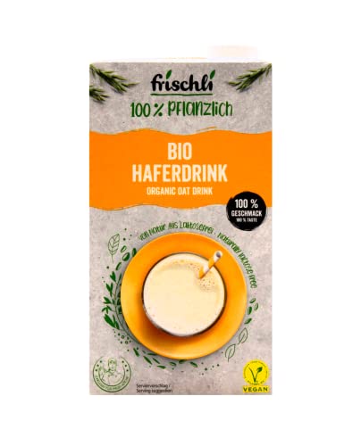 frischli Bio Haferdrink, 12er Pack (12 x 1 l) von FRISCHLI