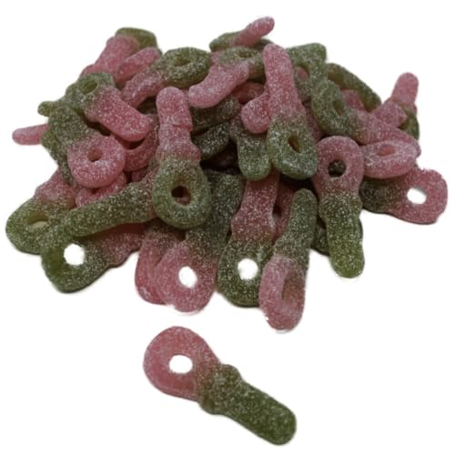 Frisia Fruchtgummi saure Wassermelone Tongen zweifarbig Vegan 1000g Frisia Fruchtgummi saure Wassermelone Tongen zweifarbig Vegan 1000g von FRISIA