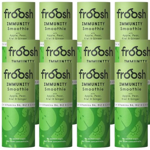 Froosh Immunity Functional Smoothie Apfel, Birne, Kiwi & Ingwer 12 x 235 ml in der Pappdose Froosh Immunity Functional Smoothie Apfel, Birne, Kiwi & Ingwer 12 x 235 ml in der Pappdose von FROOSH