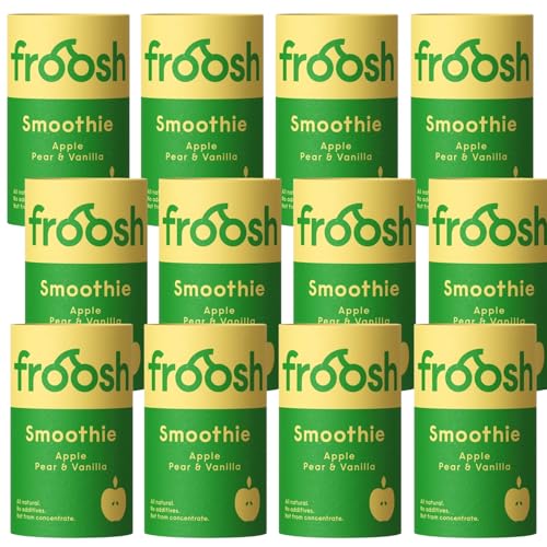 Froosh Smoothie Apfel, Birne & Vanille 12 x 150 ml Pappdosen im Spar-Set von FROOSH