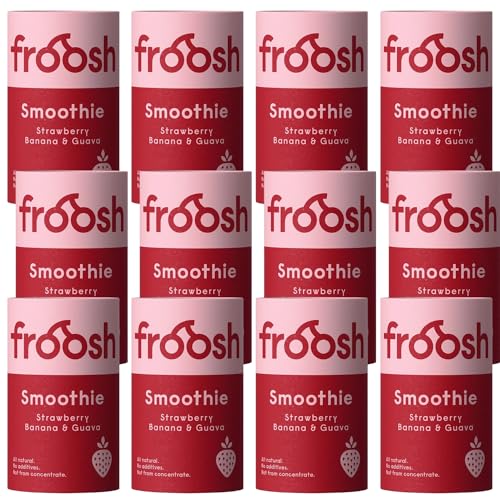 Froosh Smoothie Erdbeere, Banane & Guave 12 x 150 ml in der Pappdose Froosh Smoothie Erdbeere, Banane & Guave 12 x 150 ml in der Pappdose von FROOSH