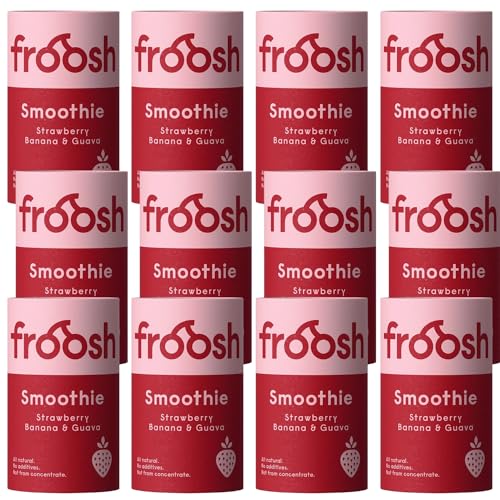 Froosh Smoothie Erdbeere, Banane & Guave 12 x 150 ml in der Pappdose von FROOSH