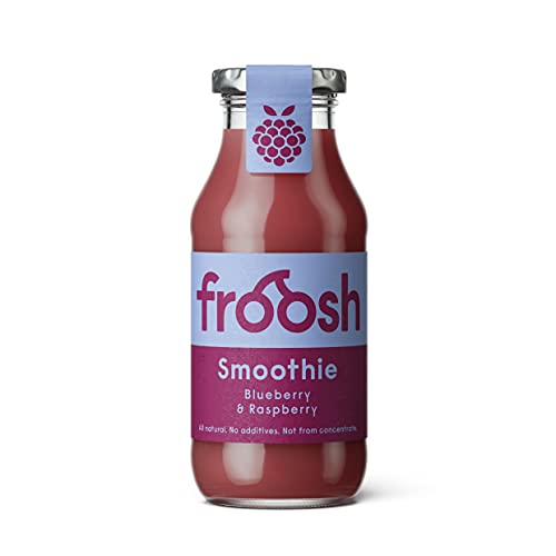 Froosh Veganer Smoothie Himbeere & Heidelbeere (1 x 250 ml) von FROOSH