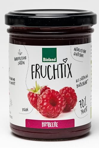 FRUCHTIX Bio Himbeer-Fruchtaufstrich (2 x 220 gr) von FRUCHTIX