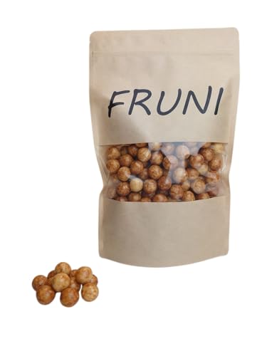 FRUNI Cappuccino Knusper Kugeln | Knusperbällchen umhüllt mit weißer- und Vollmilchschokolade mit Cappuccino Aroma (500g) von FRUNI