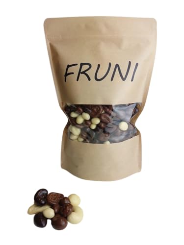 FRUNI Schoko Knabbermischung | Früchte und Nüsse in Schokolade 1 KG von FRUNI
