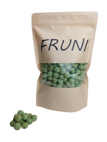 FRUNI Wasabi Erdnüsse | Erdnusskerne im scharfen Teigmantel mit Wasabi (500g) von FRUNI