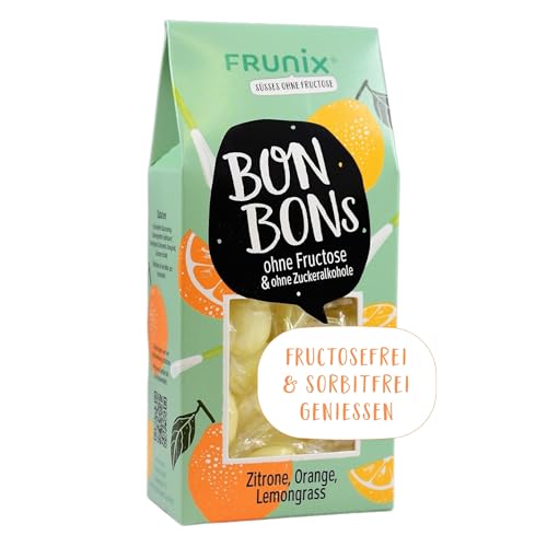 FRUNIX Bonbons Zitrone, Orange, Lemongrass 90g von FRUNIX