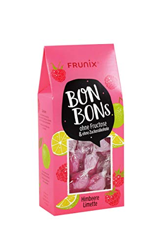 FRUNIX Himbeere Limette Bonbons ohne Fructose 90g von FRUNIX