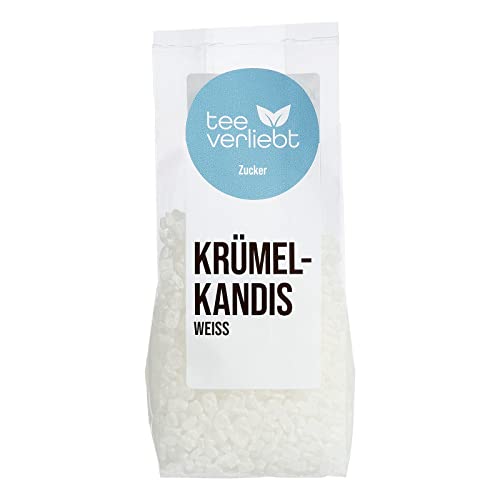 teeverliebt - Kandiszucker weiß fein I 5x 250g feiner weißer Zuckerkandis - im Klarsicht-Präsent-Beutel I knisternder Tee-Zucker - nicht nur für Ostfriesen-Tee I weißer feiner Kluntje Kandis 5x 250 g teeverliebt - Kandiszucker weiß fein I 5x 250g feiner weißer Zuckerkandis - im Klarsicht-Präsent-Beutel I knisternder Tee-Zucker - nicht nur für Ostfriesen-Tee I weißer feiner Kluntje Kandis 5x 250 g von teeverliebt