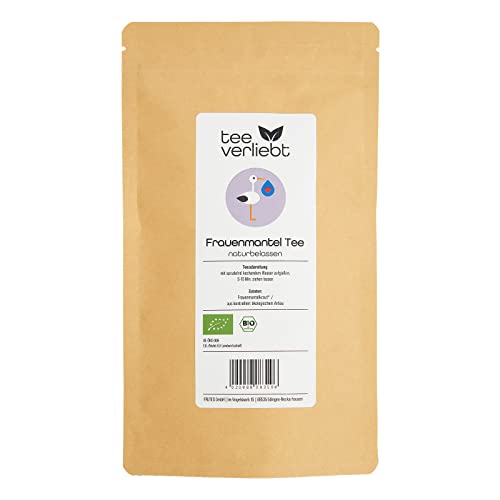 teeverliebt - Frauenmantel Tee BIO | vor der Schwangerschaft | 100% naturbelassen und ohne Zusatz von Zucker | 40g teeverliebt - Frauenmantel Tee BIO | vor der Schwangerschaft | 100% naturbelassen und ohne Zusatz von Zucker | 40g von teeverliebt