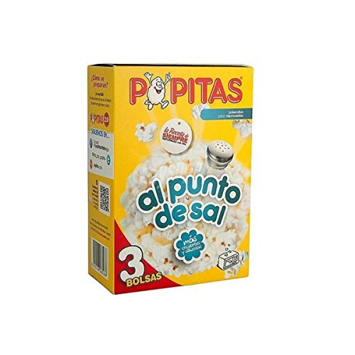 Popitas Al Salzpunkt, Packung mit 3 Beuteln, 3 x 100 g von FRUTITOSCOM