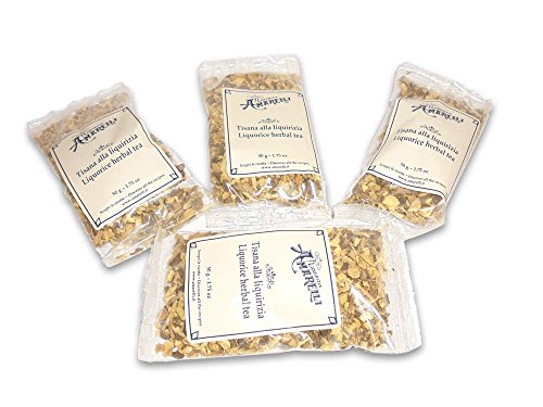Amarelli - Lakritz Kräutertee - Beutel 10x50g von Amarelli