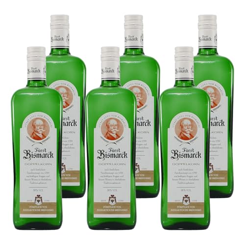 Fürst Bismarck Doppelkorn 38% vol, 6er Pack (6 x 0,7 l) Fürst Bismarck Doppelkorn 38% vol, 6er Pack (6 x 0,7 l) von FÜRST BISMARCK
