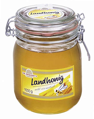 Dr Kriegers Landhonig mild und aromatisch im Geschmack im Glas 1000g Dr Kriegers Landhonig mild und aromatisch im Geschmack im Glas 1000g von FÜRSTEN