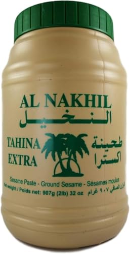 Tahina Tahini gemahlener Sesamsamenölpaste Al Nakhil 100% natürlich 907g Tahina Tahini gemahlener Sesamsamenölpaste Al Nakhil 100% natürlich 907g von FUFSAWS