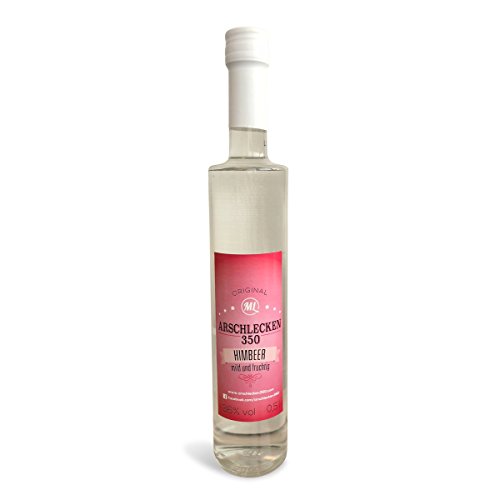 Himbeerschnaps Original Sepp Bumsinger's Arschlecken 350 - Obstler, Obstbrand 0,5 Liter 36% vol. Himbeerschnaps Original Sepp Bumsinger's Arschlecken 350 - Obstler, Obstbrand 0,5 Liter 36% vol. von FUNICE