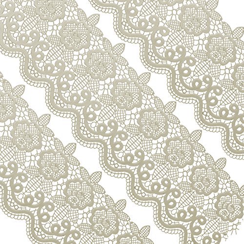 10tlg Große gebrauchsfertige Spitze Tortenband Spitzendekor essbar Flor Medaillon beige 10tlg Große gebrauchsfertige Spitze Tortenband Spitzendekor essbar Flor Medaillon beige von FUNSHOWCASE