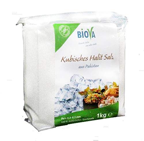 Biova Kubisches Halit Salz, Feinstreu, 0,3-0,5 mm 1kg Biova Kubisches Halit Salz, Feinstreu, 0,3-0,5 mm 1kg von Eroboo