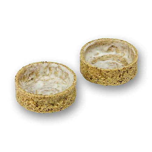 Dessert-Tartelettes aus Mandeln & Butter, gecoated, Ø50x17mm h, 750g, 75 St Dessert-Tartelettes aus Mandeln & Butter, gecoated, Ø50x17mm h, 750g, 75 St von Fa. La Rose Noire