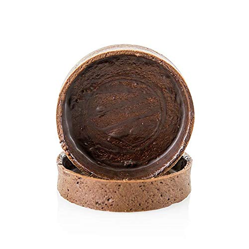 Dessert-Tartelettes mit Schokolade, Ø81x19mm h, 45 St Dessert-Tartelettes mit Schokolade, Ø81x19mm h, 45 St von Fa. La Rose Noire