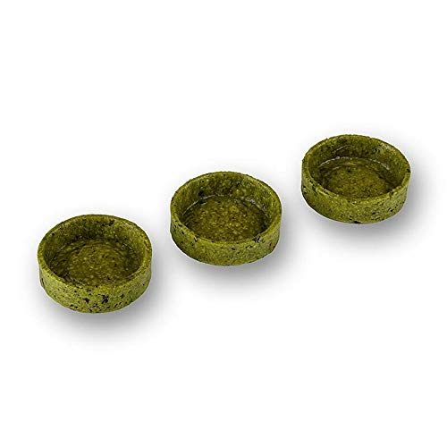 Slim Line Tartelettes, Basilikum, gecoated, Ø35x10mm h, 840g, 210 St Slim Line Tartelettes, Basilikum, gecoated, Ø35x10mm h, 840g, 210 St von Fa. La Rose Noire