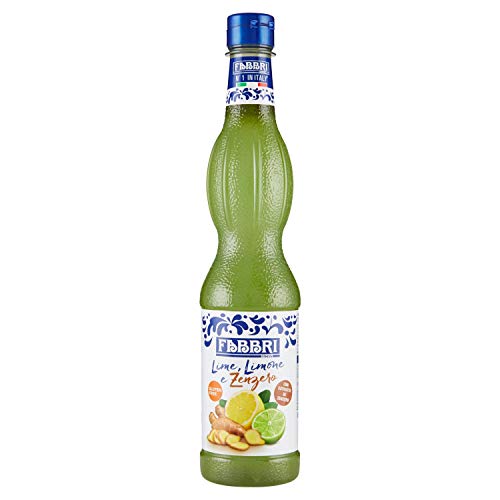 FABBRI 1905 - Limetten-Sirup | Fabbri Sirup mit natürlichem Limetten-Zitronen und Ingwer-Aroma. Zum mixen in Getränken, als Topping auf Eis oder zum backen und kochen. | Inhalt: 560ml FABBRI 1905 - Limetten-Sirup | Fabbri Sirup mit natürlichem Limetten-Zitronen und Ingwer-Aroma. Zum mixen in Getränken, als Topping auf Eis oder zum backen und kochen. | Inhalt: 560ml von Fabbri 1905