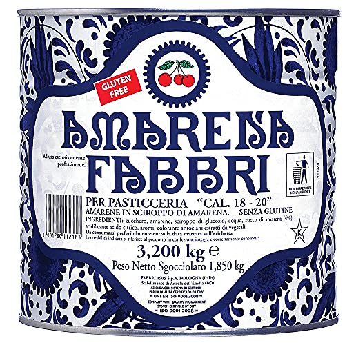 Fabbri Amarenakirschen (für Desserts und auf Eis) - 3,2 kg von Fabbri