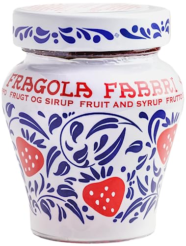 Fabbri Fragola Erdbeere Frucht und Sirup 230g von Fabbri