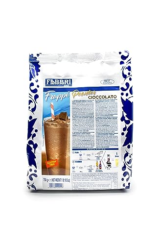 Fabbri - Kakao-Frappé/Schokoladenpulver - Packung 750 g von Fabbri