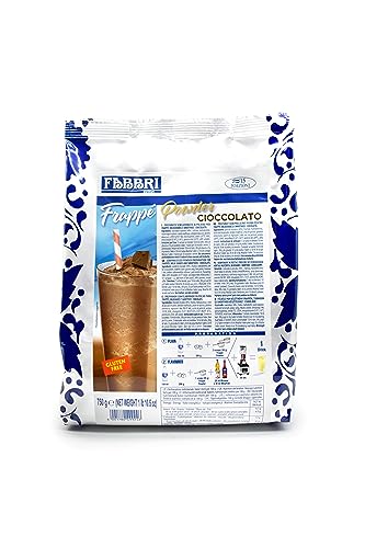 Fabbri - Kakao-Frappé/Schokoladenpulver - Packung 750 g von Fabbri