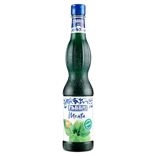 FABBRI 1905 - Minz-Sirup | Fabbri Sirup mit natürlichem Minz-Aroma. Zum mixen in Getränken, als Topping auf Eis oder zum backen und kochen. | Inhalt: 560ml von Fabbri 1905