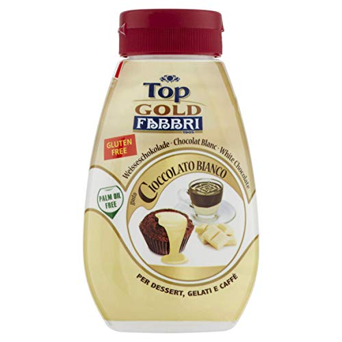 Fabbri Topping Gold Weiße Schokolade 190g von Fabbri