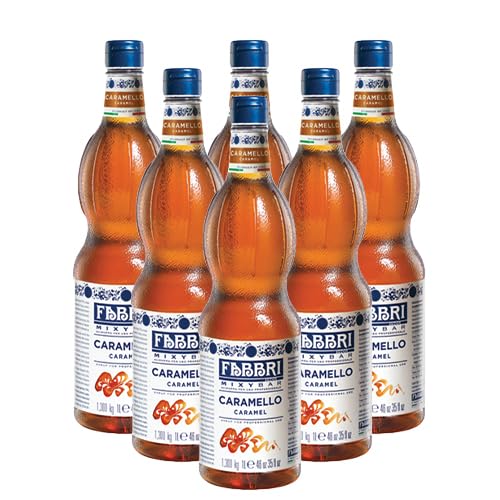 Fabbri - Mixybar Karamell Sirup - 6x 1ltr von Fabbri