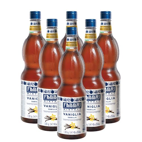 Fabbri - Mixybar Vanille Sirup - 6x 1ltr von Fabbri